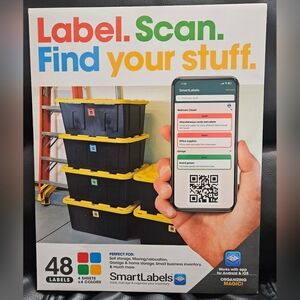 SmartLabels Storage Organization Labels New